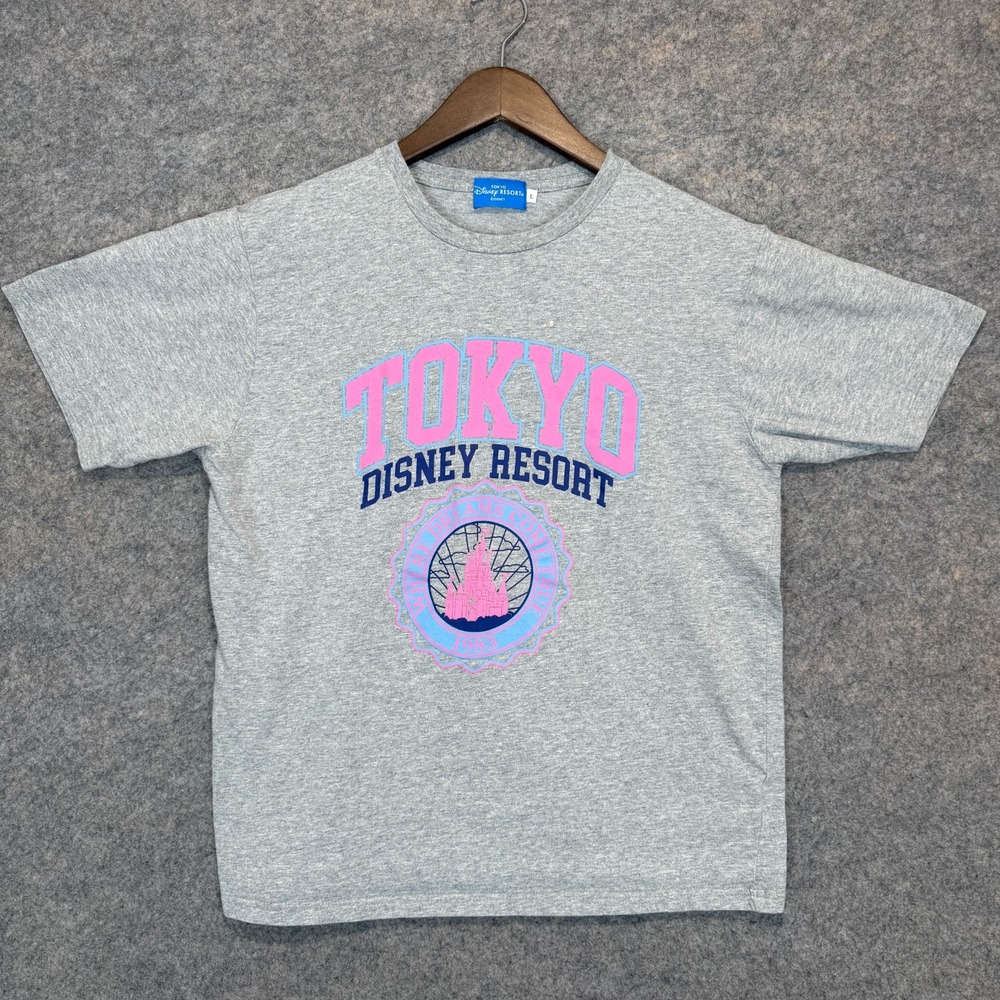 Vintage Disney Resort Tokyo Japan T Shirt Womens Large Graphic Japanese 80s 90s